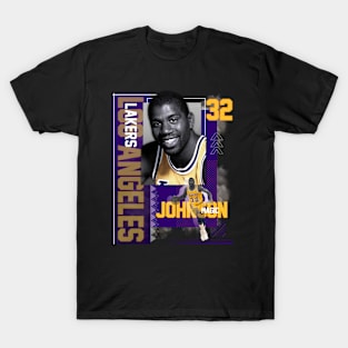 Los Angeles Lakers Magic Johnson 32 T-Shirt